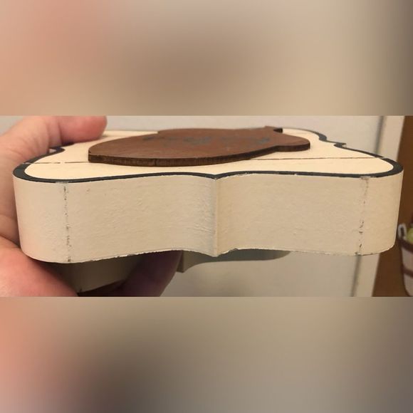 Shelf decor, table top 5”, wood - Picture 4 of 8